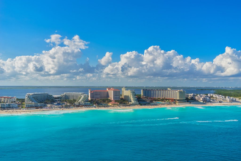 Skyline Cancun, México