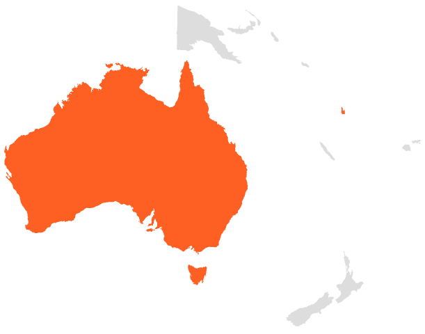 Mapa optimización fiscal , Oceania