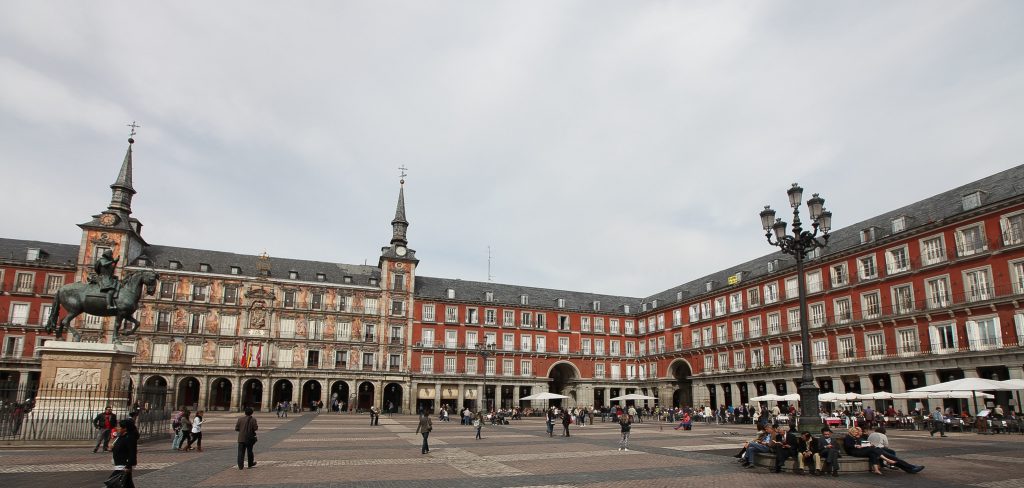 Plaza Mayor - Madrid. - España