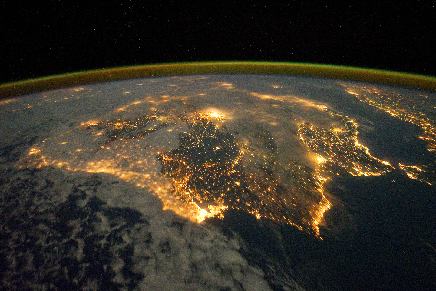 España desde el espacio